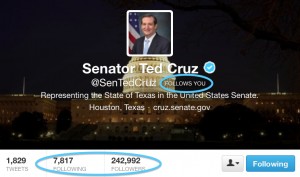 Ted Cruz Follow Me Twitter